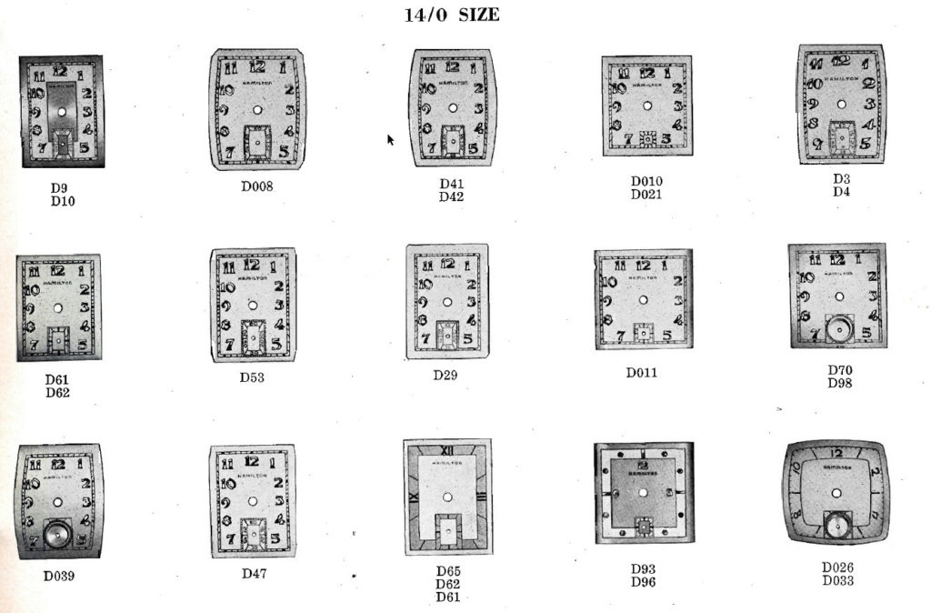 A Way to Identify the Vintage Hamilton Dial You Want or Need Vintage